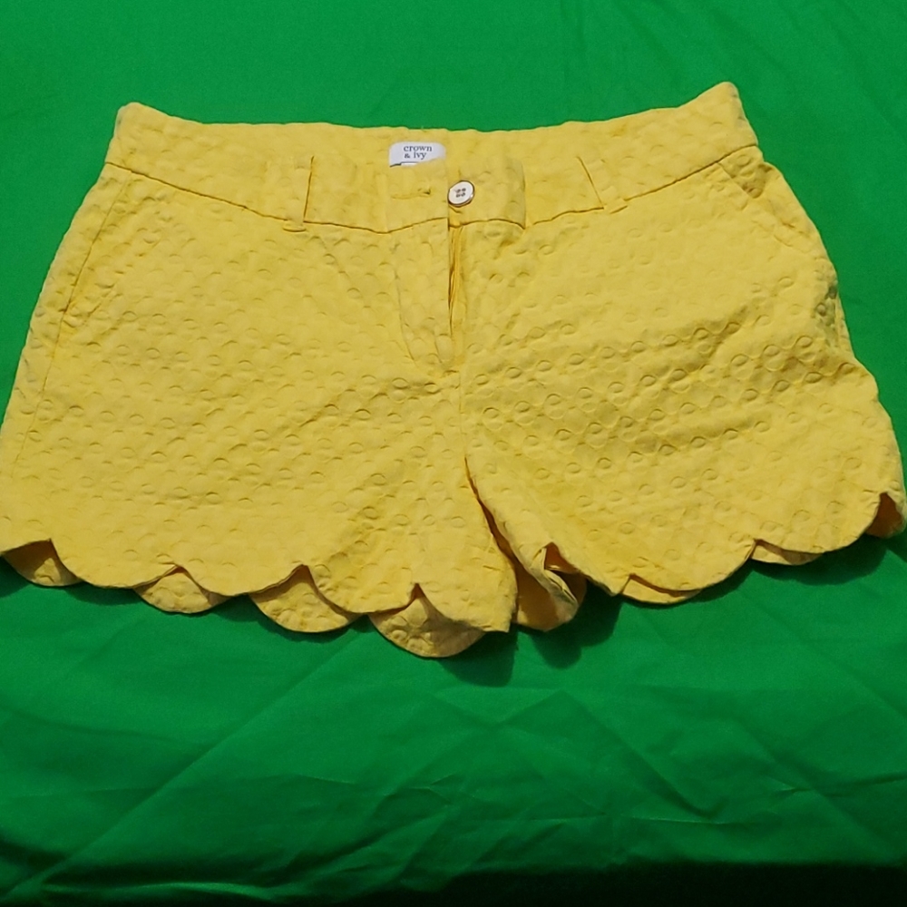 crown and ivy Scallop Shorts (14)